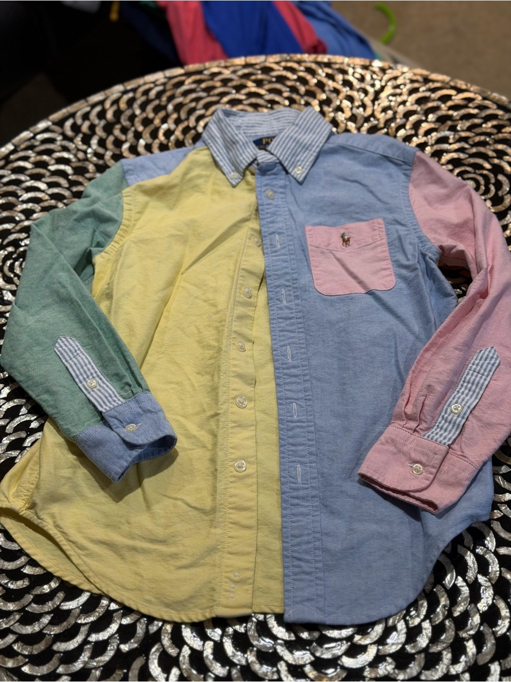 Polo by Ralph Lauren Kid’s Multi-Color Oxford Button-Down Shirt
